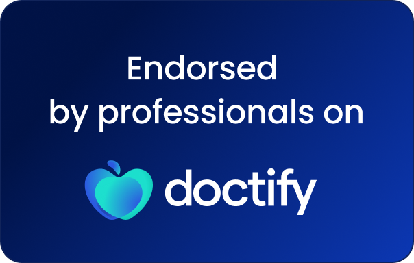 Endorsed by professionals on Doctify